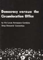 <span style='font-size: 14px;'>Democracy Versus the Circumlocution Office</span>